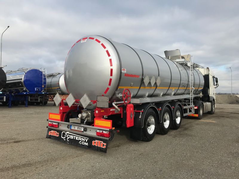 Cisterna ADR L4BH na asfalt, bitumen a pryskyřici