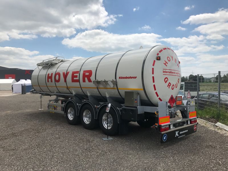 Cisterna ADR L4BH na asfalt, bitumen a pryskyřici