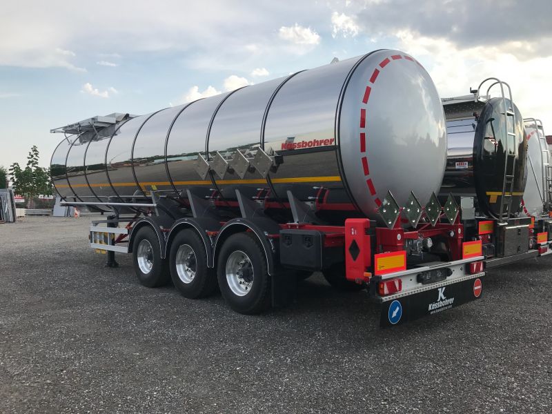 Cisterna ADR L4BH na asfalt, bitumen a pryskyřici