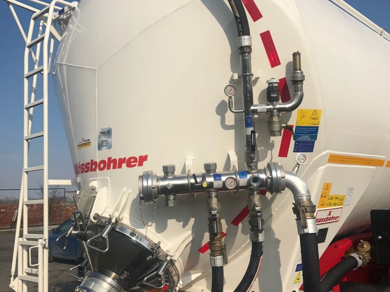 Sklápěcí silo na potraviny a jiné komodyty