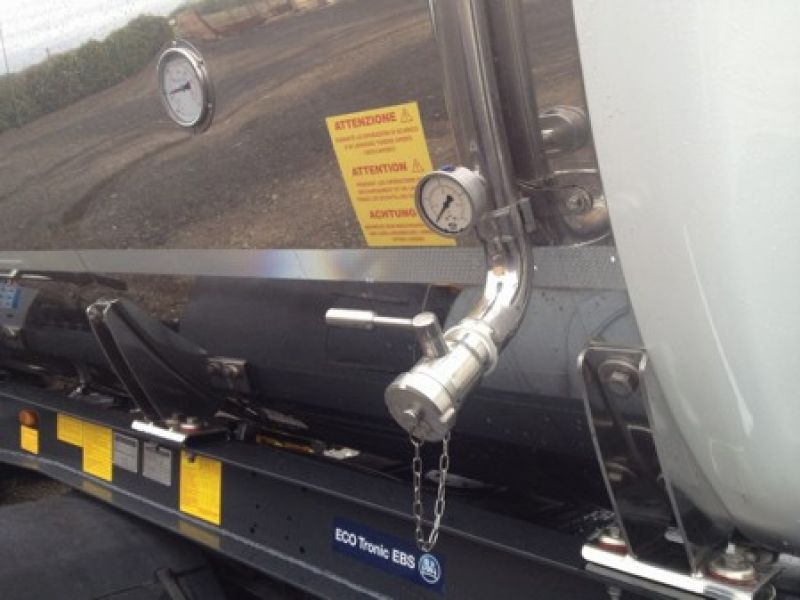 Tlaková cisterna na potraviny